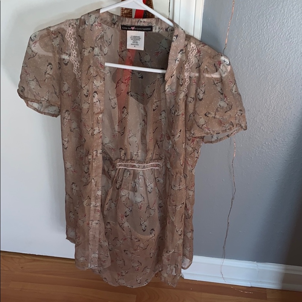 Sheer Blouse